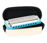 Cascha HH 2321 Ocean Rock Blues Harmonica in D (Blue)