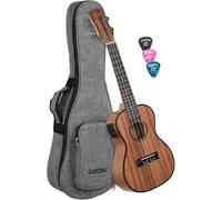 Cascha HH2035E Concert Ukulele Natural