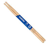 CASCHA Maple 7A Drumsticks - Ideal for Gentle Rock - Drum Sticks for Advanced - 1 Pair Wooden Sticks - Maple Wood Drum Accessories HH 2362, Natural