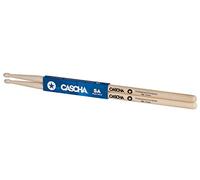 CASCHA professional drumsticks 5A robust maple sticks I drumsticks wood I professional drum accessories I drumsticks maple I drum sticks I drumsticks wooden head model 1 pair (2 pieces)