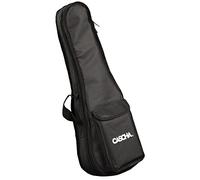 CASCHA tenor ukulele case with additional compartment for accessories (e.g. sheet music, tuner), shoulder strap, handle, 5mm padding