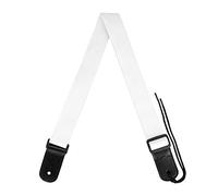 CASCHA Ukulele Strap adjustable I Length 76 cm to 139 cm individually adjustable I robust ukulele strap for children & adults I pleasant & comfortable to wear I Strap Ukulele Poly-Cotton White