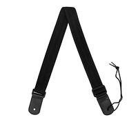 CASCHA Ukulele Strap adjustable I Length 76 cm to 139 cm individually adjustable I robust ukulele strap for children & adults I pleasant & comfortable to wear I Strap Ukulele Nylon Black