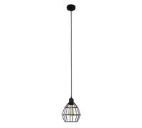 Casco Black Ceiling Light Pendant ValueLights Black One Size
