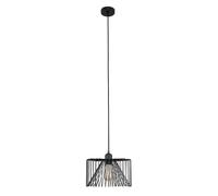 Casco Black Ceiling Light Pendant ValueLights Black One Size