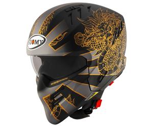 Casco Crossover Suomy ARMOR Dragon Matt Grey