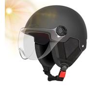 Casco De Motocicleta, Casco Para Bicicleta Eléctrica, De Seguridad Con Protección Auditiva Y Transpirable Para Niños Hombres Mujeres | Para Montar En Patineta Bicicleta Y Más