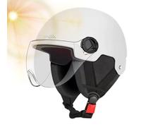 Casco De Motocicleta, Casco Para Bicicleta Eléctrica, De Seguridad Con Protección Auditiva Y Transpirable Para Niños Hombres Mujeres | Para Montar En Patineta Bicicleta Y Más