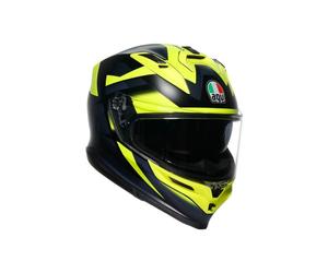Casco Integrale AGV K7 Glimpse Matt Black/Yellow Fluo