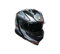 AGV K7 Jaeger Helmet, black-silver, size S for Men