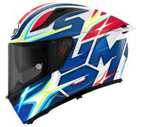 Suomy Speedstar 2 Twostars Helmet, white-red-blue, size XL for Men