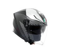 Casco Jet AGV K5 JET EVO Control Matt Black/White