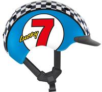 CASCO MINI 2 children's bike ski helmet Lucky 7-blue-white 52-56cm