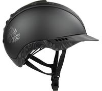 CASCO MISTRALL 2 FLORAL Reithelm schwarz M 55-57cm