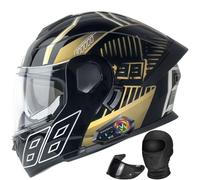 Casco Modular Moto Bluetooth DOT Homologado, Doble Visera Solar, Ventilacion Multiple, Forro Lavable, Vision Clara 190°, Unisex Adultos