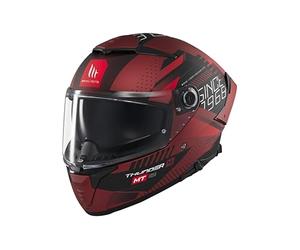 Casco Mt Thunder 4 Sv Luminence Rojo/ S