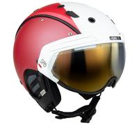 CASCO - SP-6 Trinity Refine Photochromic S1-3 (VLT 17-47%) - Ski helmet size S - 52-54 cm, white