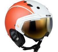 CASCO SP-6 TRINITY VOLT Skihelm grün-weiss-orange M