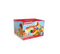 Casdon Play Food Set. 44 Piece Play Food Set for Children Aged 2+. Contains A Delicious Assortment of Fruits, Vegetables and Meals