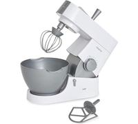 Casdon 63550 Kenwood Toy Mixer for Children Aged 3+ | Perfect for Budding Bakers Who Enjoy Mixing Real Food, Grey,26x15.5x19.5 cm