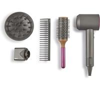 Casdon 73252 Dyson Supersonic Styling Set. Interactive Toy Hairdryer for Children Aged 3 Years & Up. Looks and Works Like The Real Thing, Grey, One Size