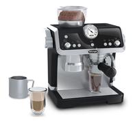 Casdon De'Longhi Toys. Barista Coffee Machine. Toy Kitchen Playset for Kids with Moving Parts, Realistic Sounds and Magic Coffee Reveal. For Children Aged 3+, Silver