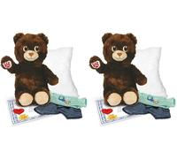 Casdon Build-A-Bear Workshop Furtastic Toy Bear & Outfit Assortment | Assorted Cuddly Toy Bear and Outfit for Children Aged 3+ | Ready to Stuff! | Filling, Heart, and Certificate Also Included