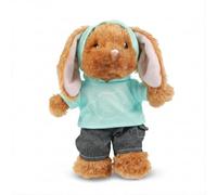 Casdon Build-A-Bear Workshop Mini Teal Hoodie Outfit - Clothes for 9 Inch (22.9cm) Mini Build-A-Bear - Includes 1 Outfit - Ages 3+