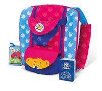 Casdon Build-A-Bear Workshop Pawfect Adventure Toy Bear Carrier | Multi-Way Carrier for Teddies | For Kids Aged 3+ | Includes Bag, Juice Box, Hat & Pawsport | Official Licensed Toy