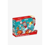 Casdon Heinz All-Day Breakfast Cook Set | 20-Piece Breakfast Play Set For Children Aged 2+ | Includes Official Licensed Heinz Toy Toaster And Squeezy Tomato Ketchup