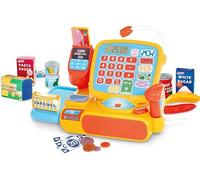 Supermarket Interactive Toy Shopping Till for Children Aged 3 Includes Working Calculator Microphone Scanner More