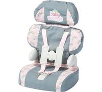 Casdon Grey Car Booster Seat. Dolls Car Booster Seat For Children Aged 3+. Suits Dolls Up To 35cm In Size