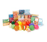 Casdon Grocery Set Fruits, Vegetables, Cans and More