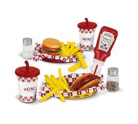 Casdon Heinz American Diner Set | Pretend Restaurant Play Set For Children Aged 2+ | Encourages Creativity and Boosts Imagination