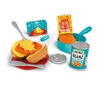 Casdon Heinz Beanz & Hoops Make & Play Set | Assorted Toy Set For Children Aged 2+ | Includes Make-Believe Heinz Tins, Saucepan, Plate, And Cutlery ?