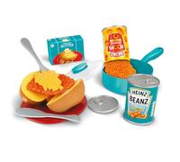Casdon Heinz Beanz & Hoops Make & Play Set | Assorted Toy Set For Children Aged 2+ | Includes Make-Believe Heinz Tins, Saucepan, Plate, And Cutlery - Just Like The Real Thing!