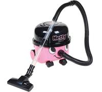 Casdon Henry & Hetty Toys - Hetty Vacuum Cleaner - Red Vacuum Cleaning Toy with Real Function & Nozzle Accessories - Kids Cleaning Set - For Children Aged 3+