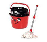Casdon Henry Mop & Bucket | Branded Toy Cleaning Set For Children Aged 3+ | Features Henry?s Cheeky Face For Lots Of Cleaning Fun! (65650)