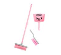 Casdon Hetty Brush Set | Child-Friendly Cleaning Toy Set for Ages 3+ | Fun & Educational | Includes Broom, Brush, Dustpan!