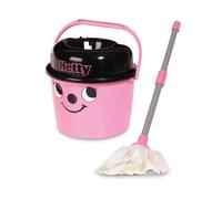 Casdon Hetty Mop & Bucket | Branded Toy Cleaning Set For Children Aged 3+ | Features Hetty's Cute Face For Lots Of Cleaning Fun!, Pink