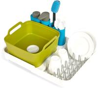 Casdon Joseph Joseph Extend Sink | Detailed Dishwashing Set for Children Aged 3 Years & Up | Includes Pump That Pours Real Water!,White,Large