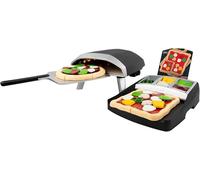 Casdon Ooni Pizza Oven & Topping Station Deluxe Set | Toy Pizza Oven & Topping Set For Children Aged 3+ | Features Real Flame Effect Light!
