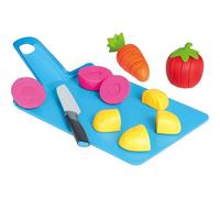 Casdon Joseph Joseph Toys. Chop2Pot. Super Safe Kitchen Playset for Kids with Foldable Chopping Board and Choppable Play Food. For Children Aged 2+
