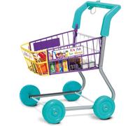 Casdon Shopping Trolley - Colourful Toy Shopping Trolley Age 3+ for Children Aged 3 Plus - Equipped with Everything Needed for an Exciting Shopping Trip