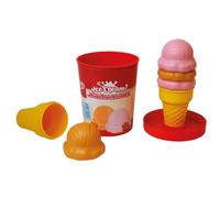 Casdon Walls Toy Play Ice Cream Tub - Strawberry & Caramel | Scoop and serve Strawberry & Caramel play ice cream for imaginative role play. Includes tubs, scoops and cones.