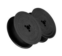 CasdsDtub GR4 Typewriter Ribbon Twin Spool Replacement For Olivetti Lettera Compatible With Printer Supplies(Black 1x)
