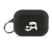 Case Airpods Pro 3 Karl Lagerfeld Plastic Black Logo Cat Metal