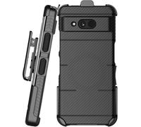 Case and Belt Clip Combo for Sonim XP Pro Thermal 5G Phone - Carbon Fiber