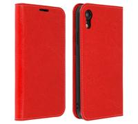 Case Apple IPHONE XR Leather Case Walet Function Holder - Red