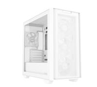 Case Asus A21 PLUS TG ARGB WHITE | ARGB fan, mesh front panel, compatible with motherboards with hidden ports, 360 mm radiators, 380 mm graphics cards